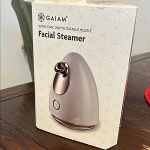 GAIAM Nano Ionic Facial Steamer in Silver and Rose Gold